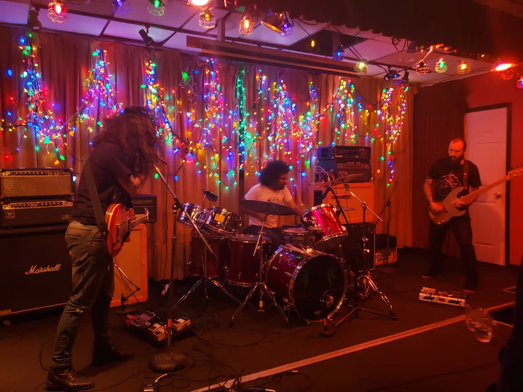 Deafkids, a strange band playing strange music in a strange venue. Exactly what the world needs more of. 